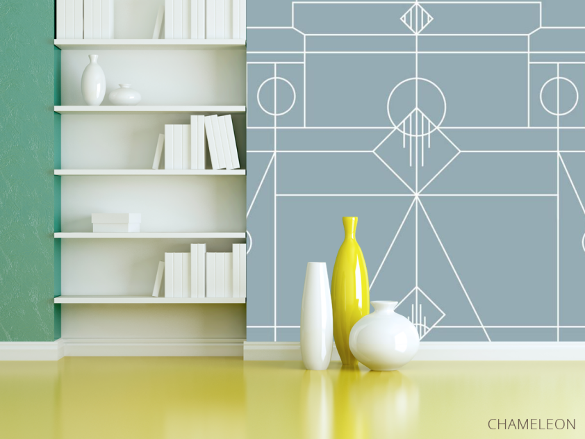 Фотошпалери прості лінії - 3