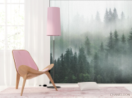 Фотошпалери Туманний ліс 3д - 4