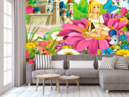 Фотообои Фея на цветке - 3