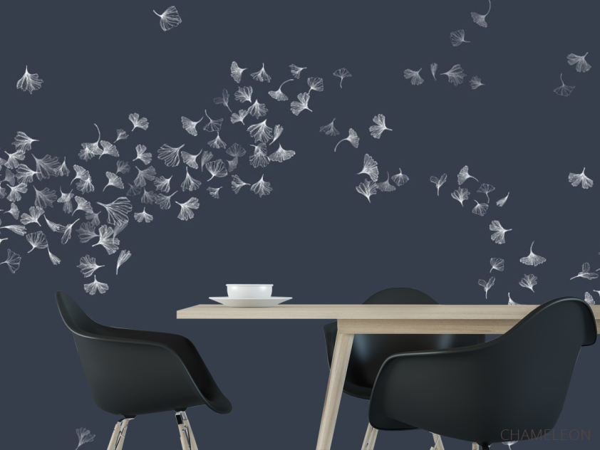 Фотошпалери кульбаба в стилі line art - 1