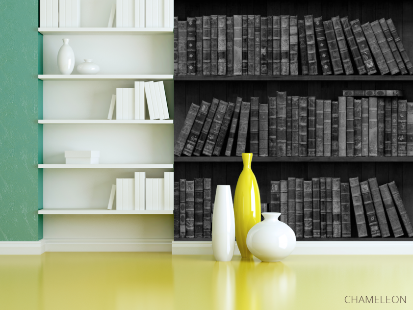 Фотошпалери книги на полиці - 3