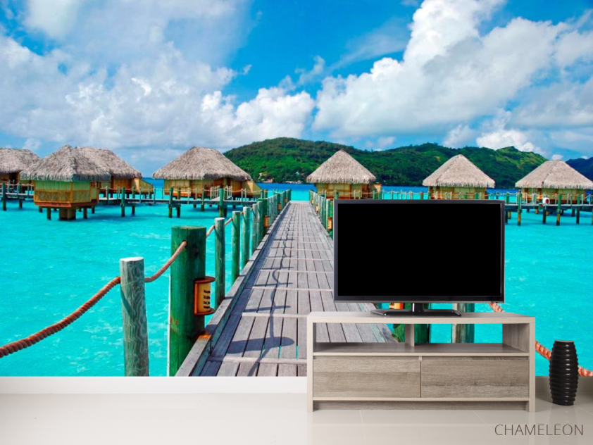 Фотообои Мальдивский мостик - 2