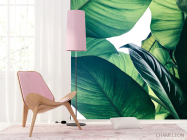 Фотошпалери зелене листя - 4