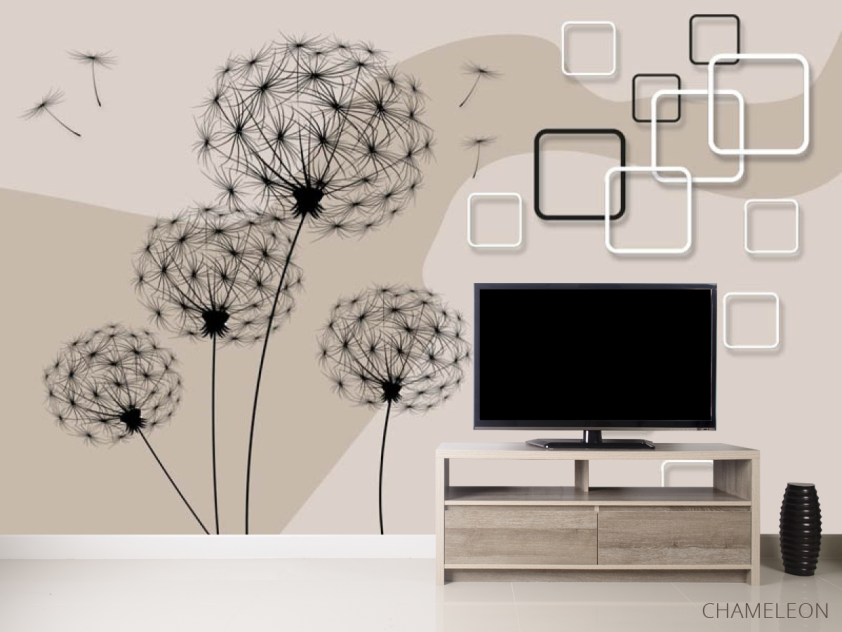 Фотообои Векторные одуванчики - 2