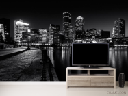 Фотообои Набережная  ночью - 2