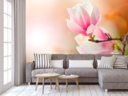 Фотообои На дереве распустились цветы - 3