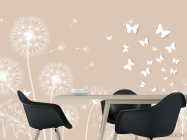 Фотошпалери векторні кульбаби - 1