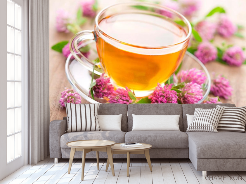 Фотообои Чай, клевер - 3