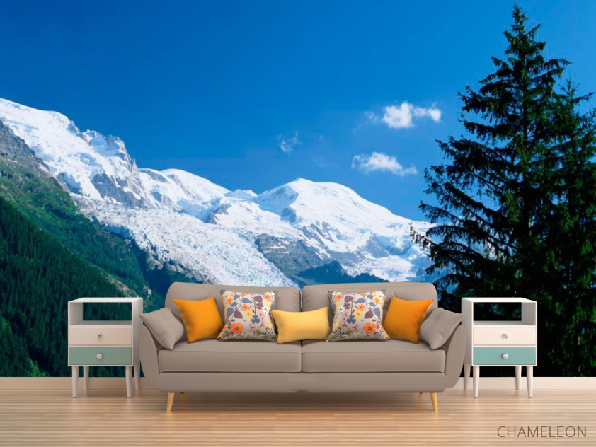 Фотообои Снег,ёлка - 1