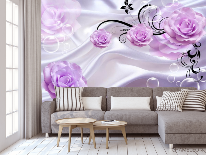 Фотообои 3д розы - 3