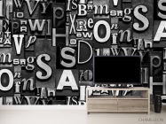 3д фотообои Буквы - 2