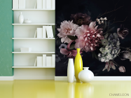 Фотошпалери Вінтажний темний букет - 3