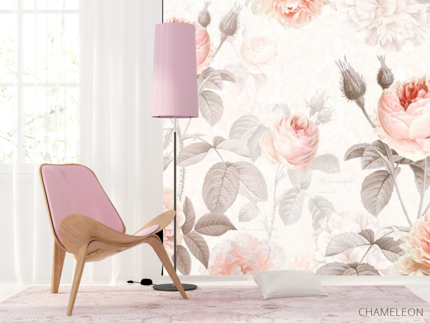 Фотошпалери Квіти пастель - 4