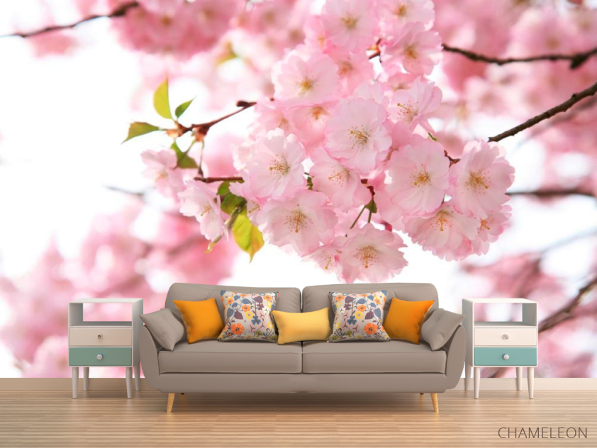 Фотообои Дерево в розовом цвету - 1