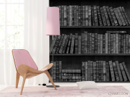 Фотошпалери книги на полиці - 4