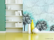 Фотошпалери Векторний кульбаба - 3