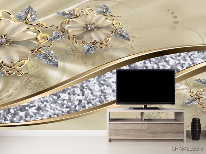 3д фотообои Брошь - 2