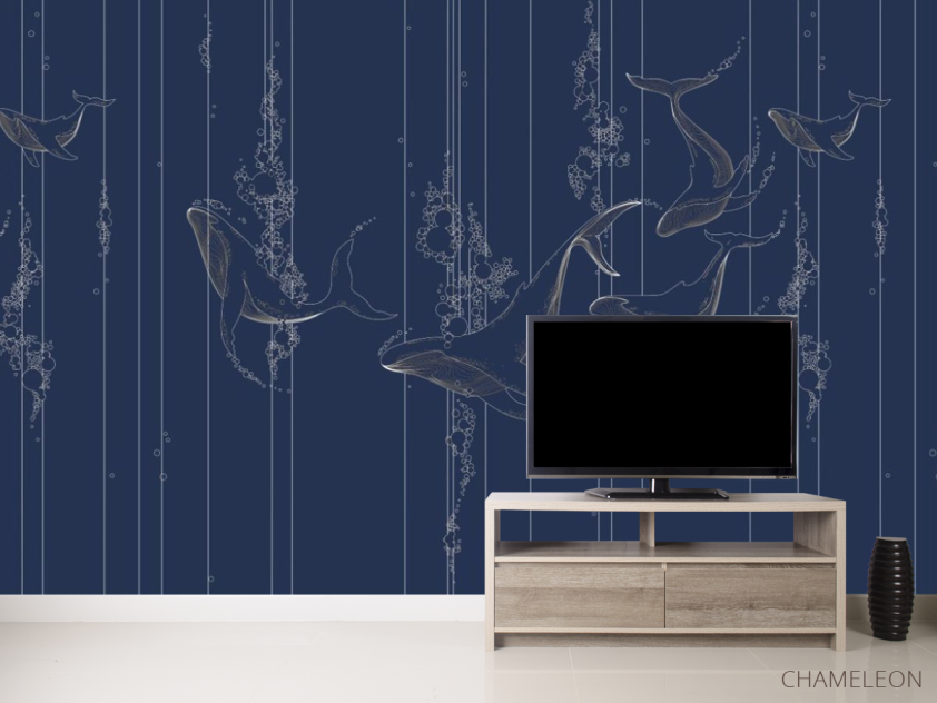 Фотообои цветы линии - 2