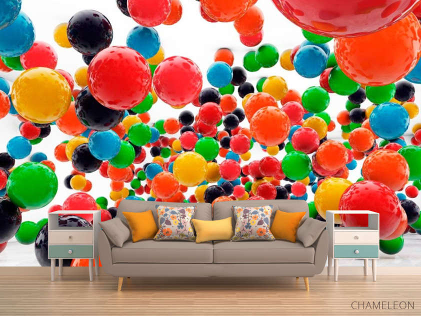Фотообои Шарики-жевачки - 1