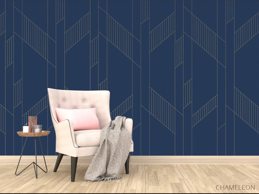 Фотообои панели в стиле line art - 4