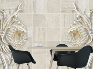 Фотошпалери Гіпсова георгіна - 1