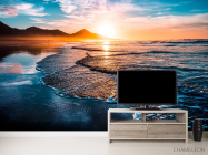 Фотообои Горы и солнце над морем - 2