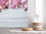 Фотошпалери Півонії під стелею - 2