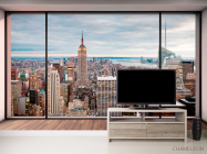 Фотообои Вид с окна в вечерний мегаполис - 2