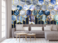 Фотообои дизайнерские цветы - 3