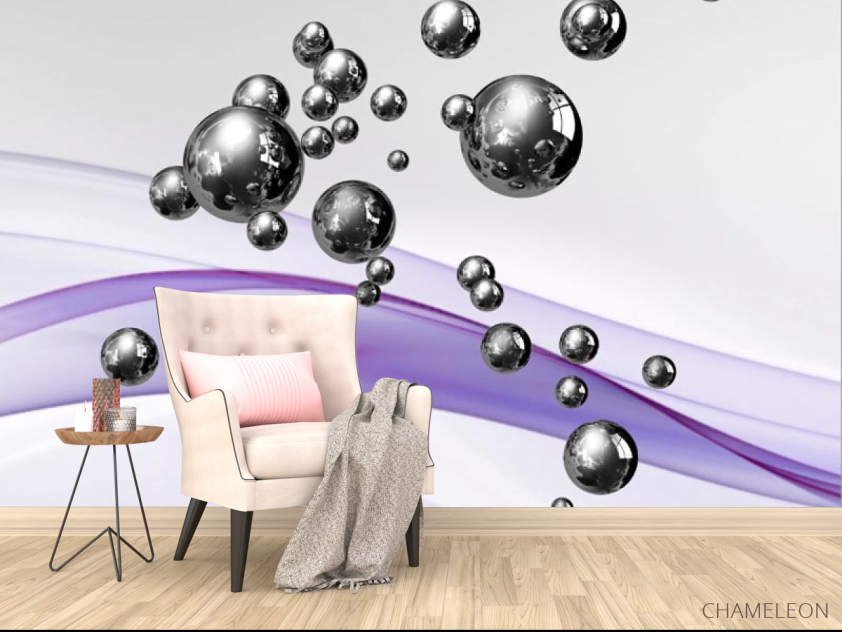 Фотообои 3dКруги и абстракция - 4