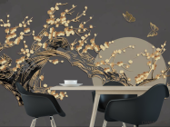 Фотошпалери місяць і гілка - 1