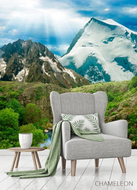 Фотообои Две скалы, вода - 3