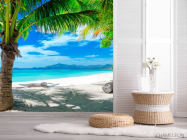 Фотошпалери Пляж з пальмами - 2