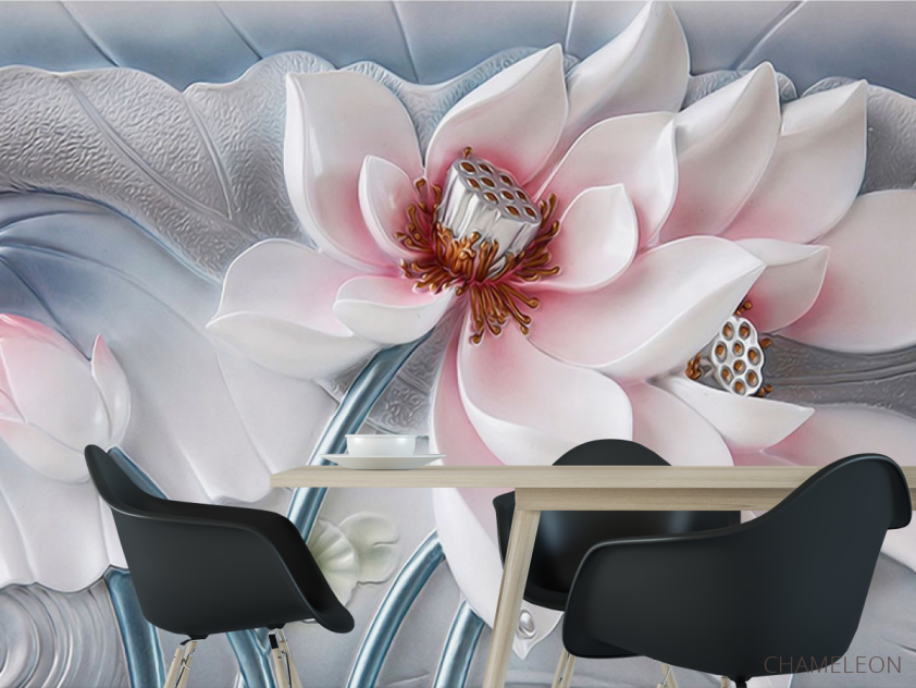 Фотошпалери Гарна керамічна квітка - 1