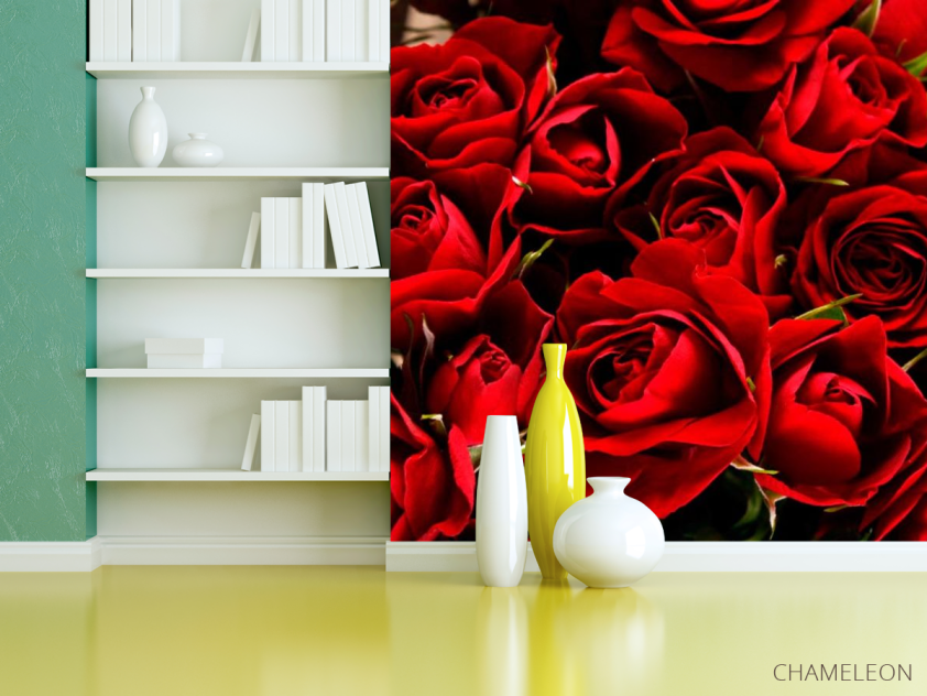 Фотошпалери Червоні троянди - 3