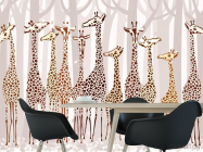 Фотошпалери Жирафи - 1