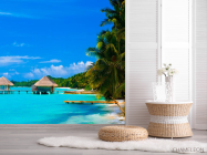 Фотошпалери Хатини посеред моря - 2
