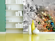 Фотошпалери кульбаба з росою - 3