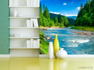 Фотошпалери Протягом, зелень - 3