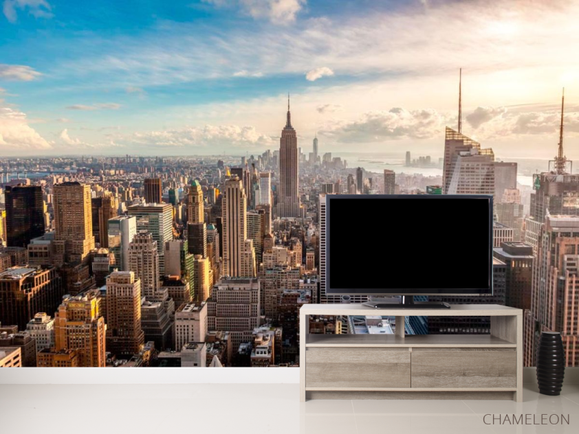 Фотообои Вид сверху город - 2