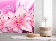 Фотошпалери Лілії 3д - 2