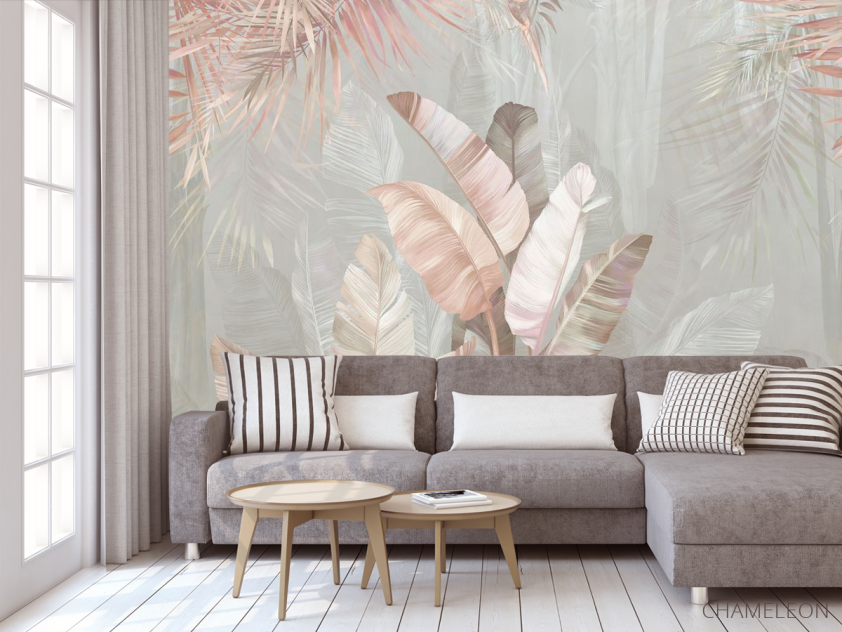 Фотообои тропические листья - 3