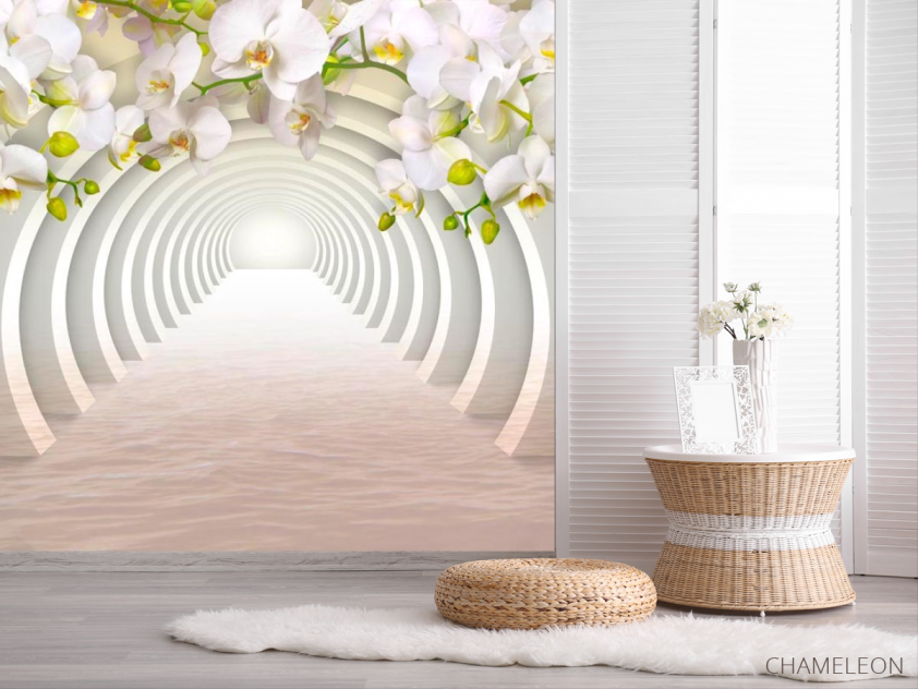 Фотошпалери Орхідеї 3д - 2