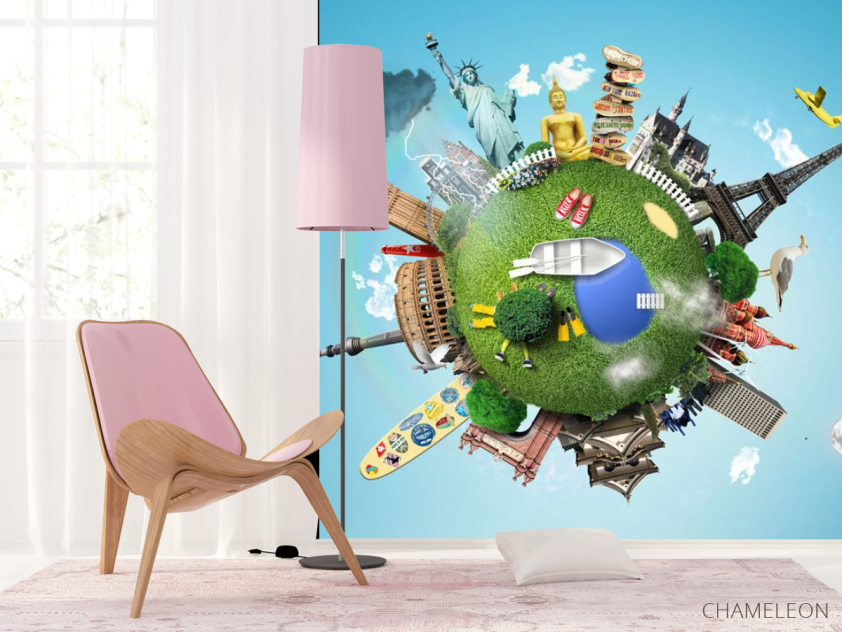 Фотошпалери Для кабінету географії - 4