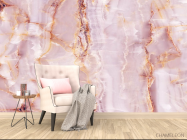 Фотообои Розовый мрамор - 4