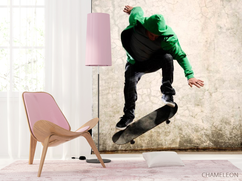 Фотошпалери Скейтбордист - 4