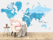 Фотообои Карта - 4