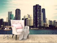 Фотообои Высотки, вода - 4