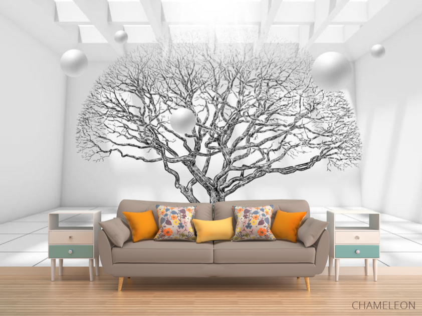 Фотообои 3д дерево - 1