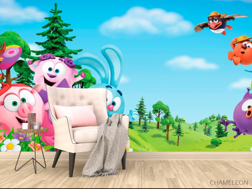 Фотообои Малышарики - 4